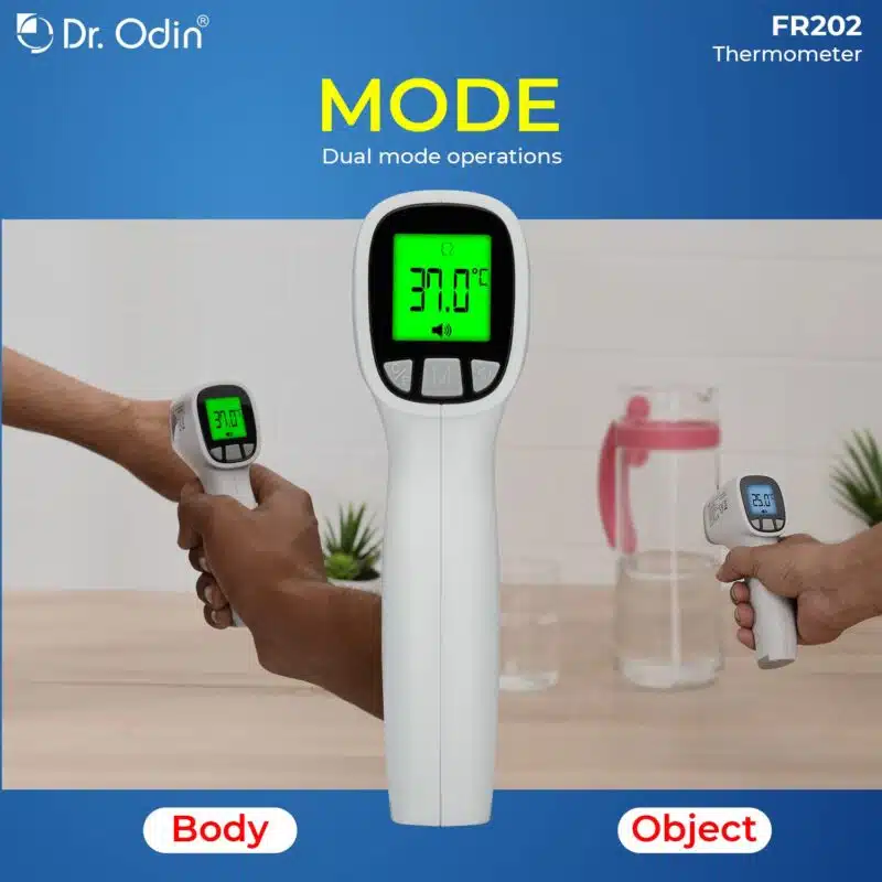 Dr. Odin JPD-FR202 Non-contact Infrared Forehead thermometer for Body & Object Temperature Detection with Auto Power Off-6