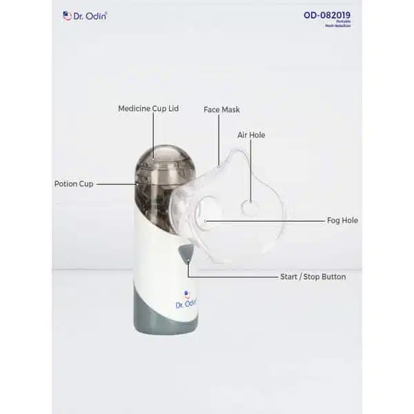 Dr.Odin-Portable & Rechargeable Mesh Nebulizer-2