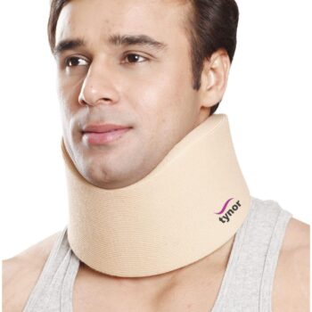 Tynor Cervical Collar With Firm Density Beige Large 1 Unit-0-min
