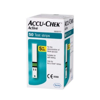 Accu-Chek Active Strips Pack of 50 Multicolor-0-min